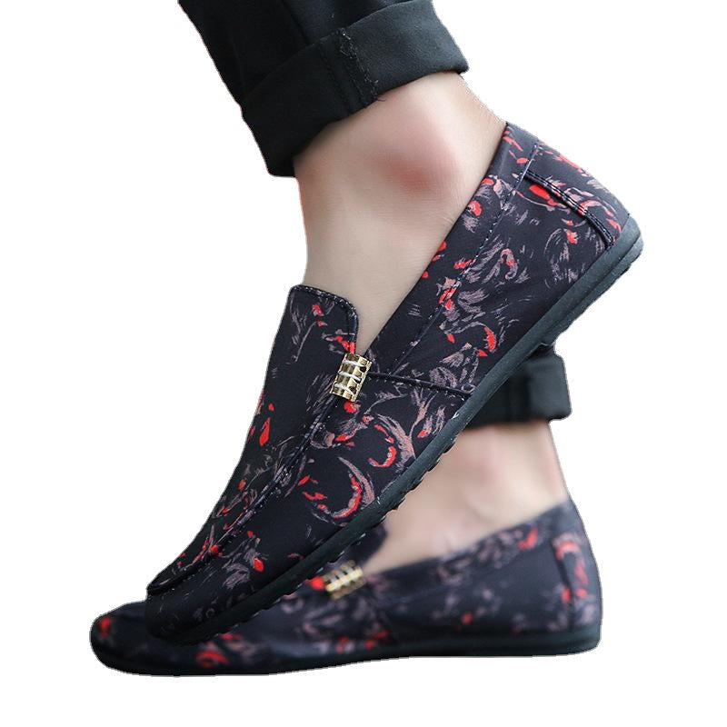 Men's Red Loafers – Style 12