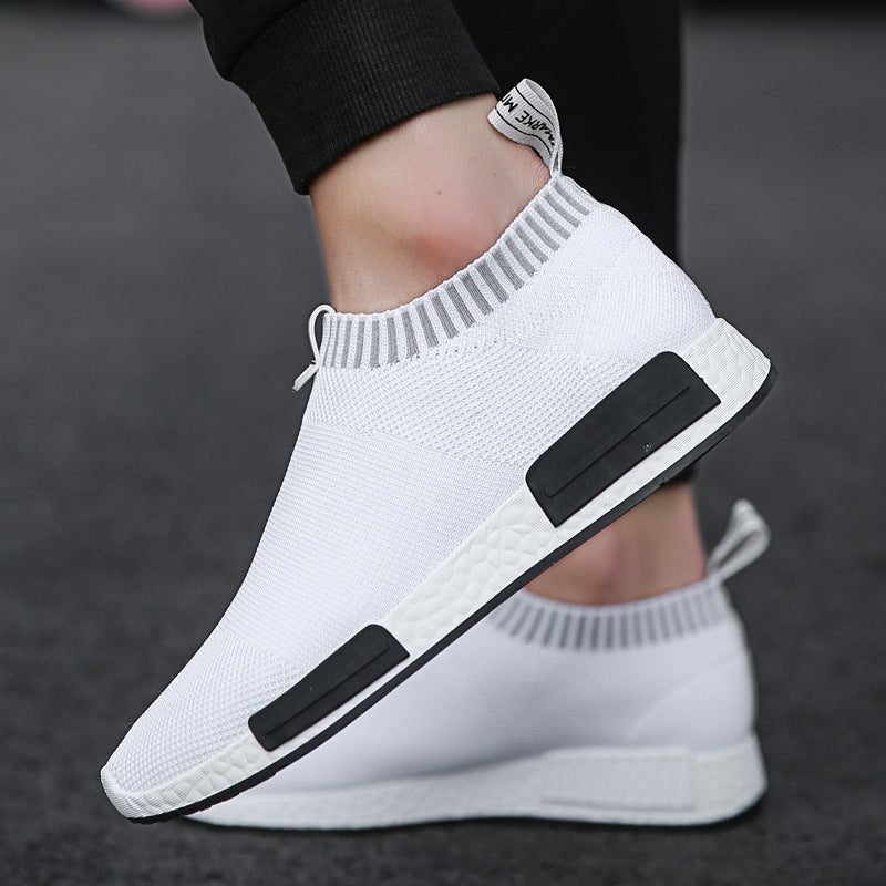 Men's Black Mesh Sneakers, Breathable, Style 6231