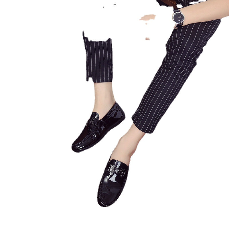 Men's Black Loafers – Style 11