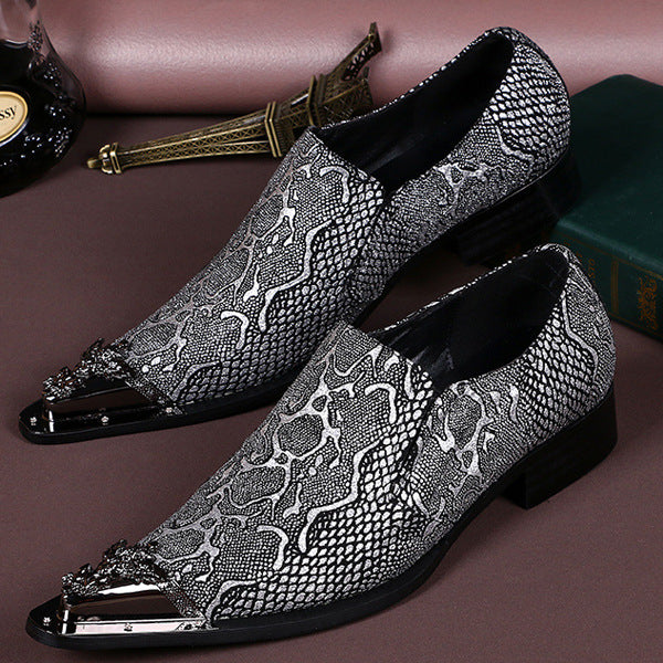 Men's Leather Dress Shoes – Pointed Toe, British Style
