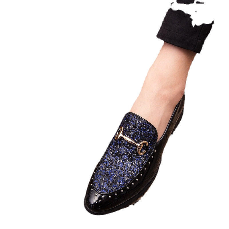 Men's Black Formal Shoes, Pointed Toe, Style 4599