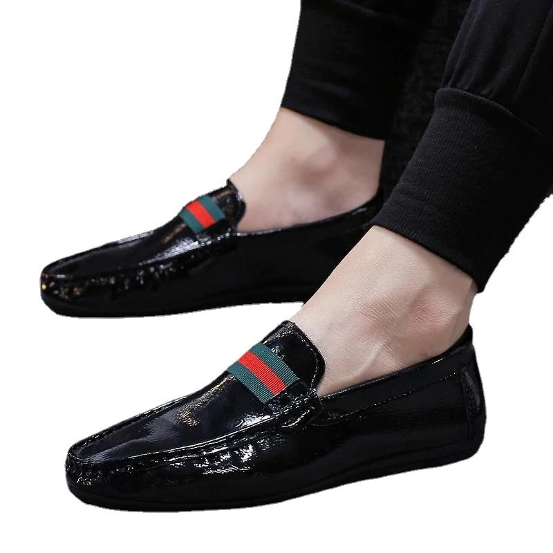 Men's Black Loafers – Style 50