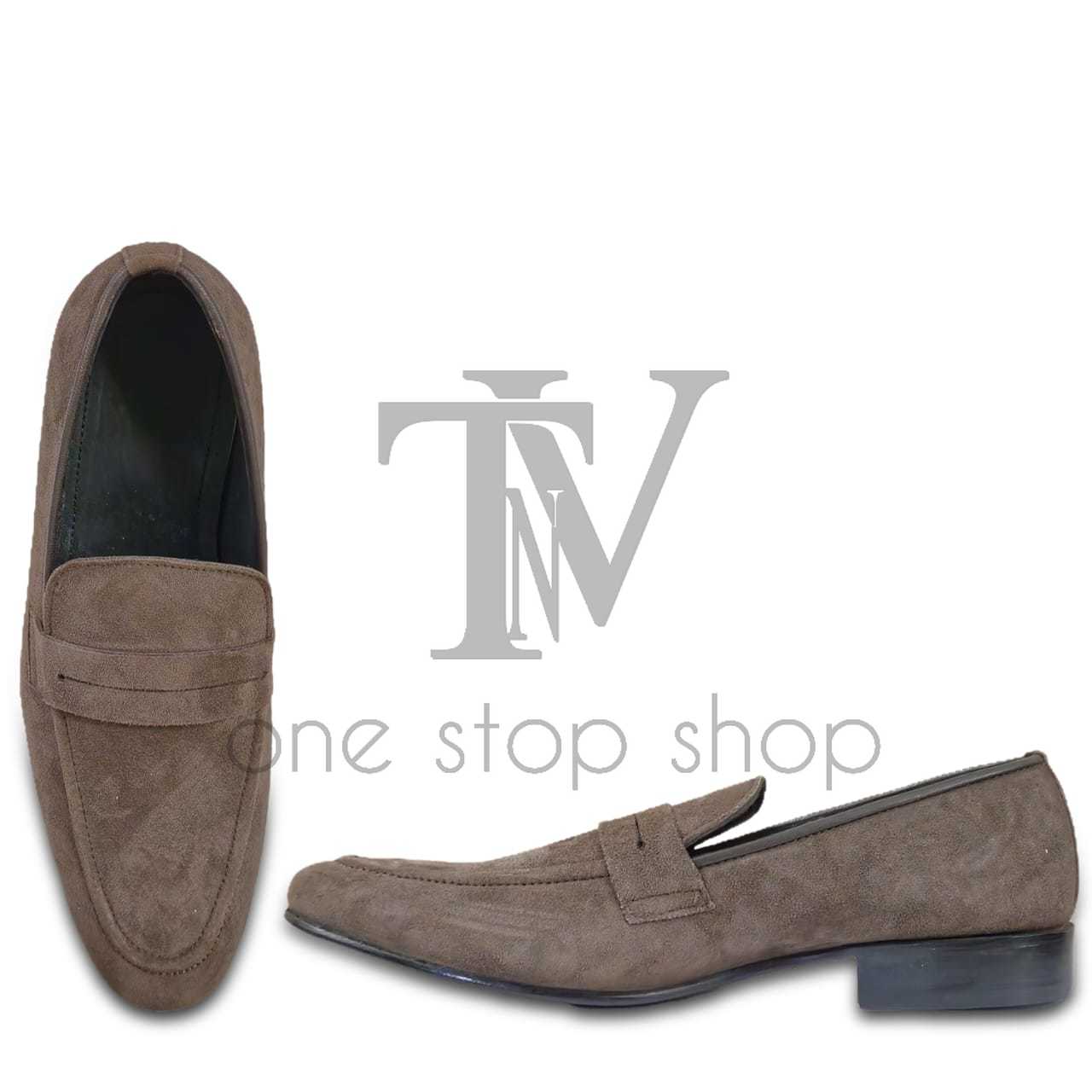Men's Black Leather Shoes, Style 1863