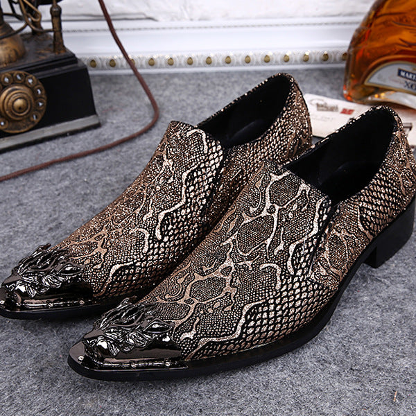 Men's Leather Casual Shoes – Retro