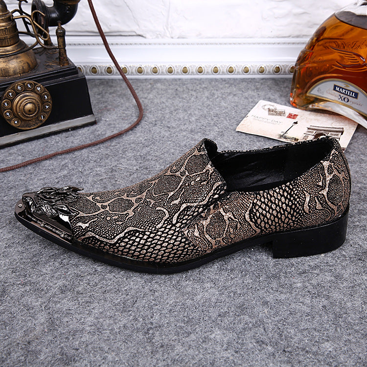 Men's Leather Casual Shoes – Retro