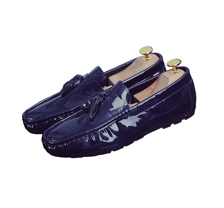 Men's Blue Loafers, Style 5031