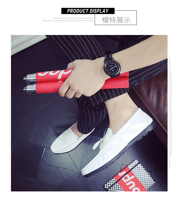 Men's Red Loafers, Style 9591