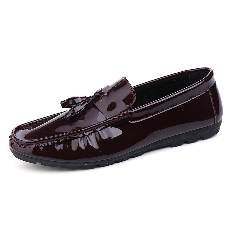 Men's Black Loafers, Style 9223