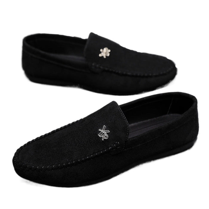 2025 Lightweight Waterproof Boys Men's Loafu Doudou Shoes Men's New Spirit Guy Business Breathable Casual Spring