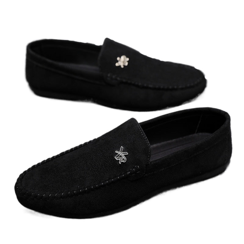 2024 Lightweight Waterproof Boys Men's Loafu Doudou Shoes Men's New Spirit Guy Business Breathable Casual Spring