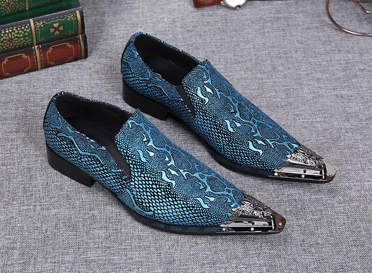 Men's Leather Dress Shoes – Pointed Toe, Business – Style 11