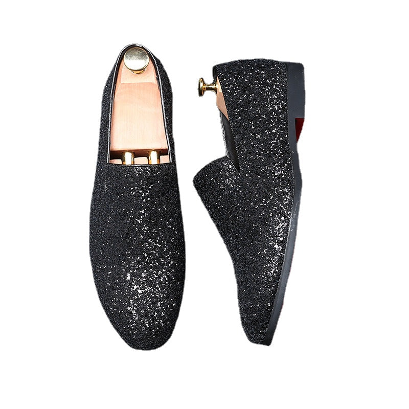 Men's Black Loafers – British Style – Style 85