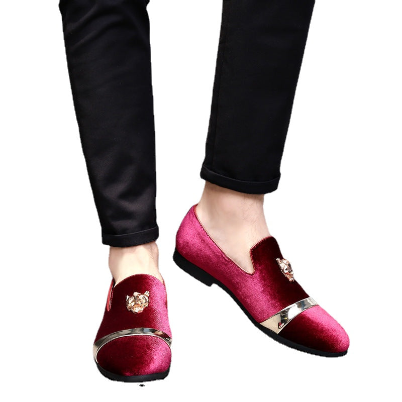 Men's Black Leather Loafers – Style 70