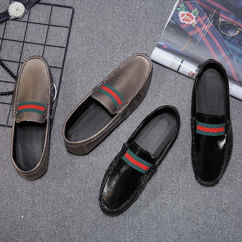 Men's Black Loafers – Style 50