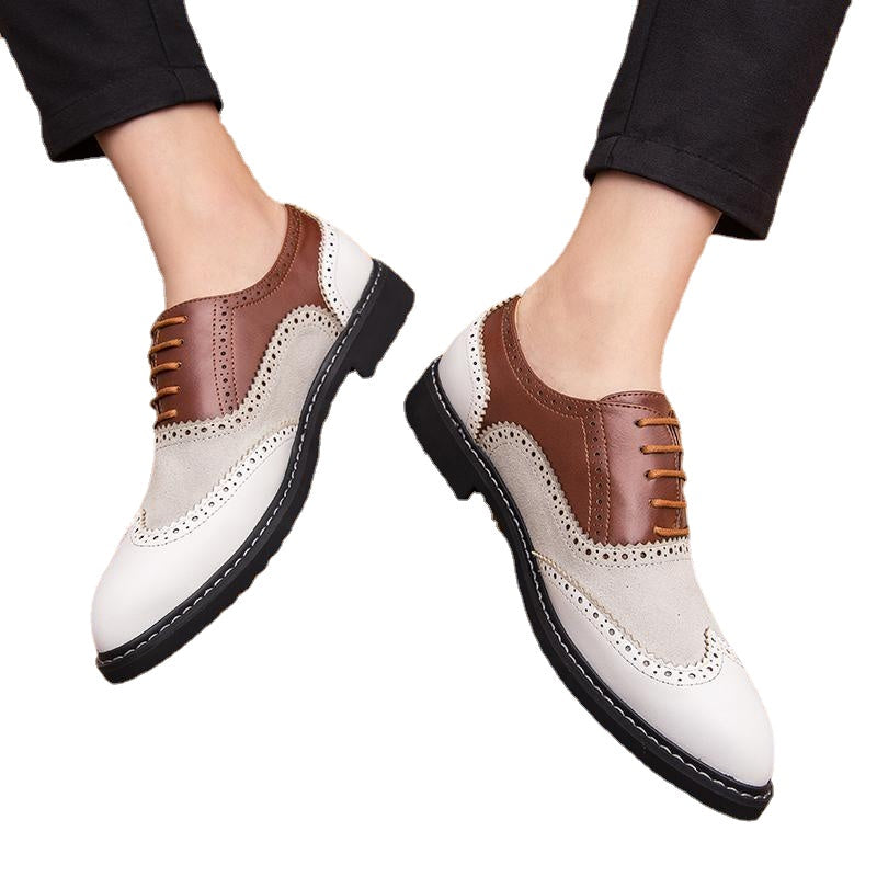 Men's White Formal Shoes – Business, British Style