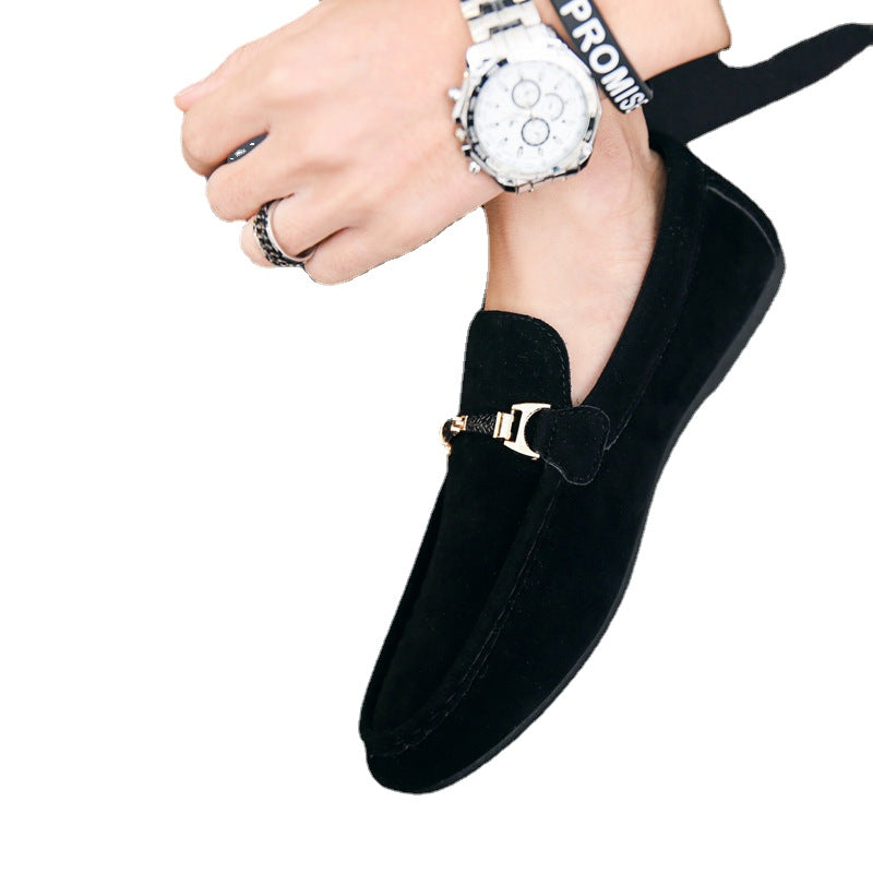 Men's Black Loafers – Style 30