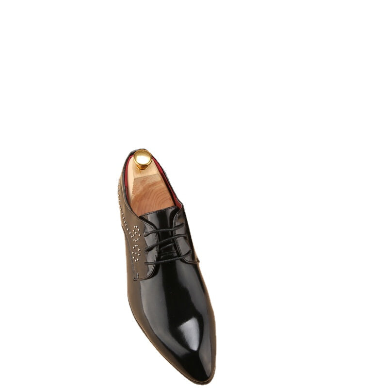 Men's Red Derby Formal Shoes – Business