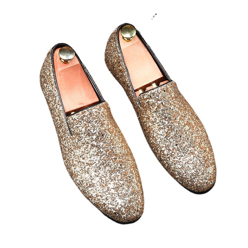 Men's Black Loafers – British Style – Style 85