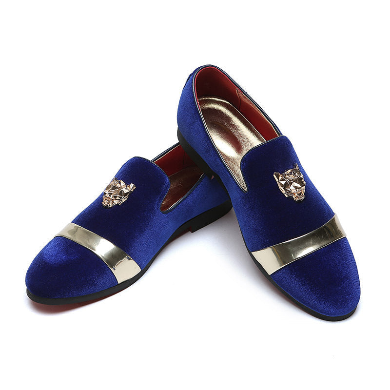 Men's Black Leather Loafers – Style 70
