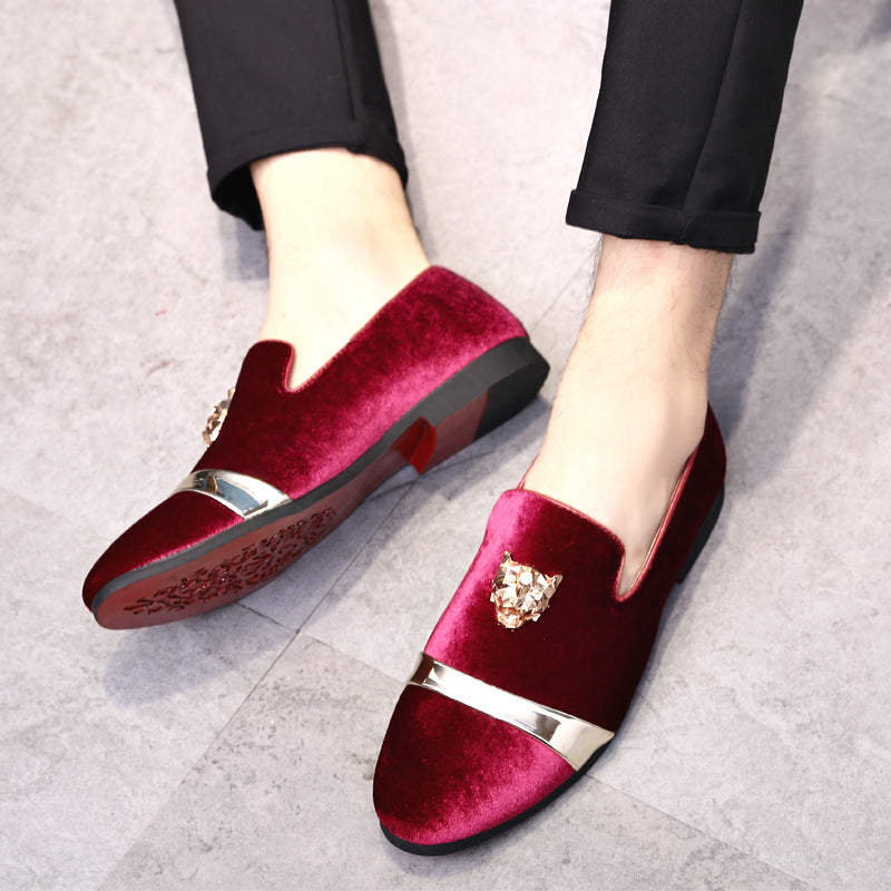 Men's Black Leather Loafers – Style 70