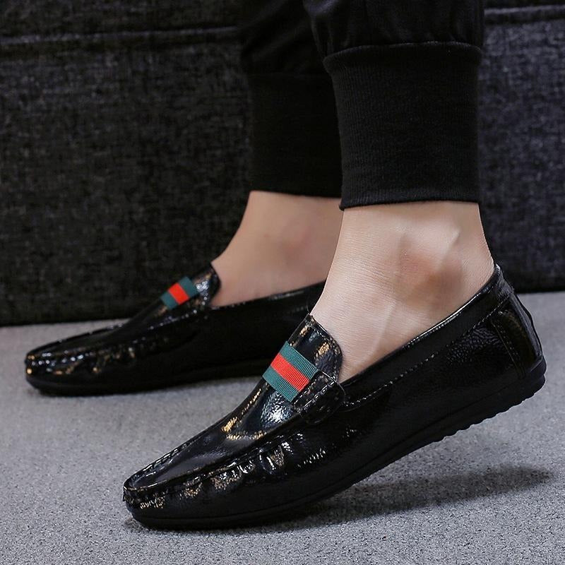 Men's Black Loafers – Style 50