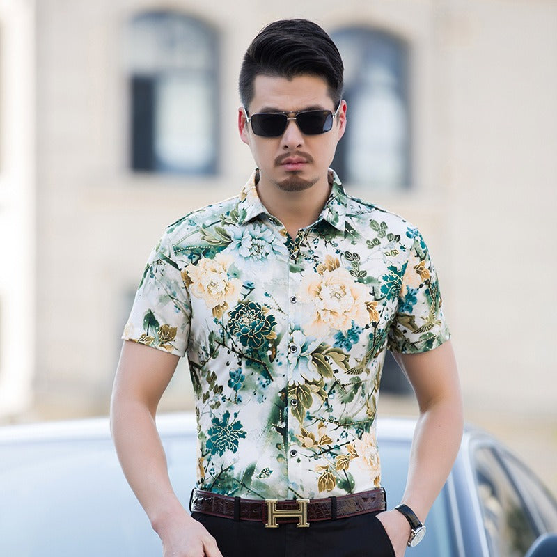 Men's Green Shirt