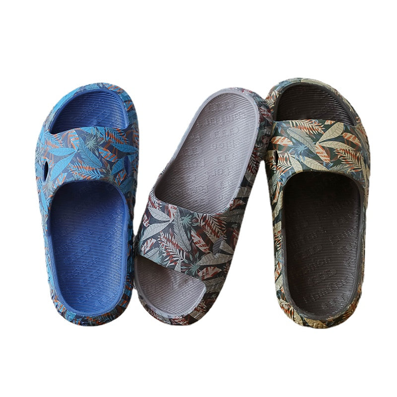 New summer e-commerce explosions men's Southeast Asian foreign trade trend beach non-slip EVA home sandals and slippers wholesale