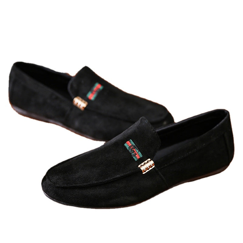 Men's Black Loafers, Style 0311