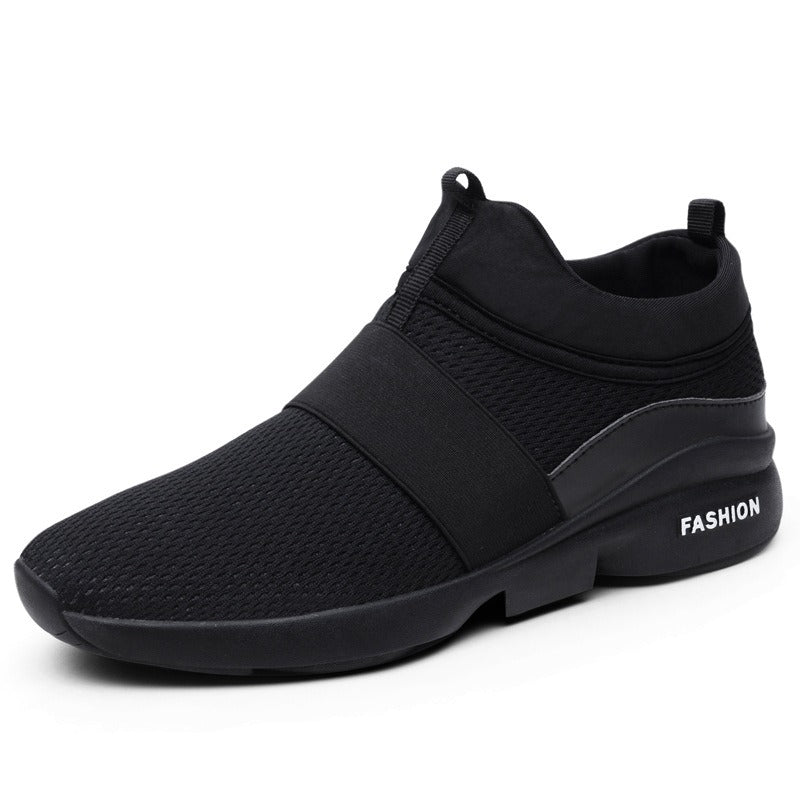 Men's Black Sneakers, Style 1655
