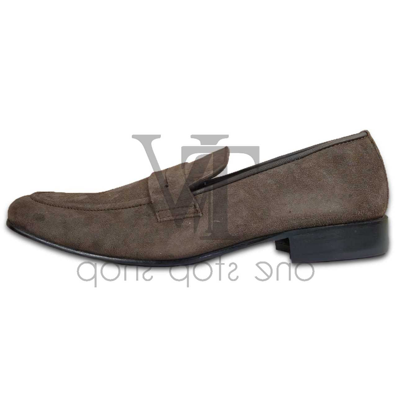 Men's Black Leather Shoes, Style 1863