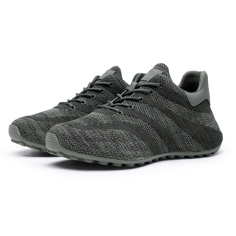 TNV Casual Leather Shoes Genuine Leather Thick Bottom Sneakers Laces Up Breathable DS3205