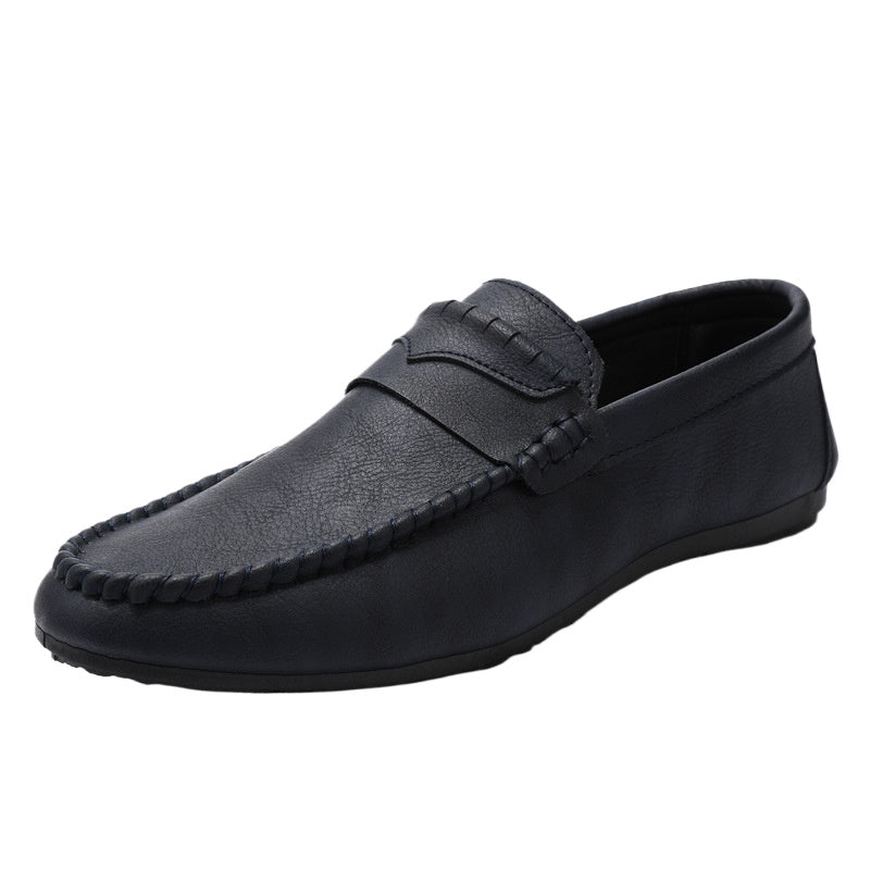 Men's shoes 2024 summer new loafers men's versatile casual shoes Korean version trendy British shoes men's trendy shoes