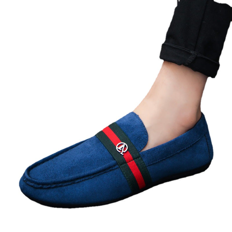 lazy shoes literary sets of feet men's shoes social a pedal