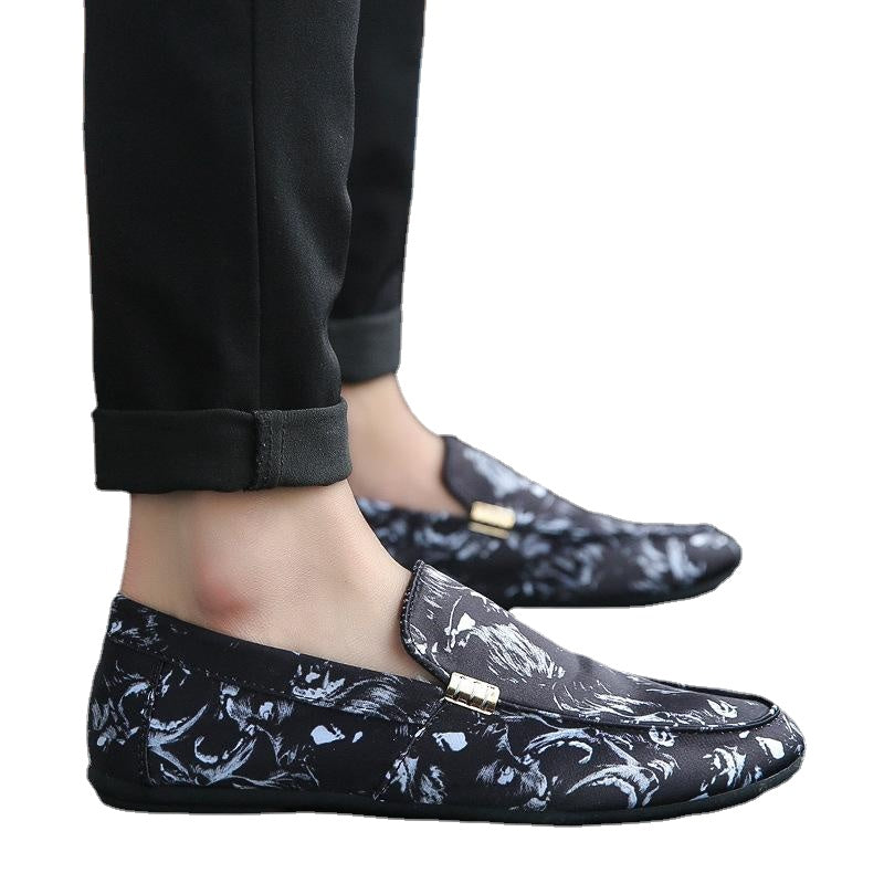 Men's Red Loafers – Style 12