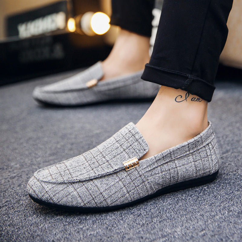 Men's Black Loafers – Style 154
