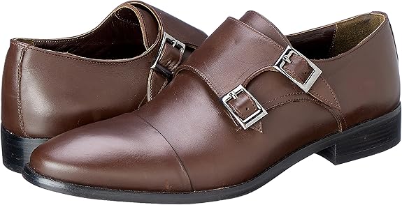 2025 New double monk semi formal shoes(P)