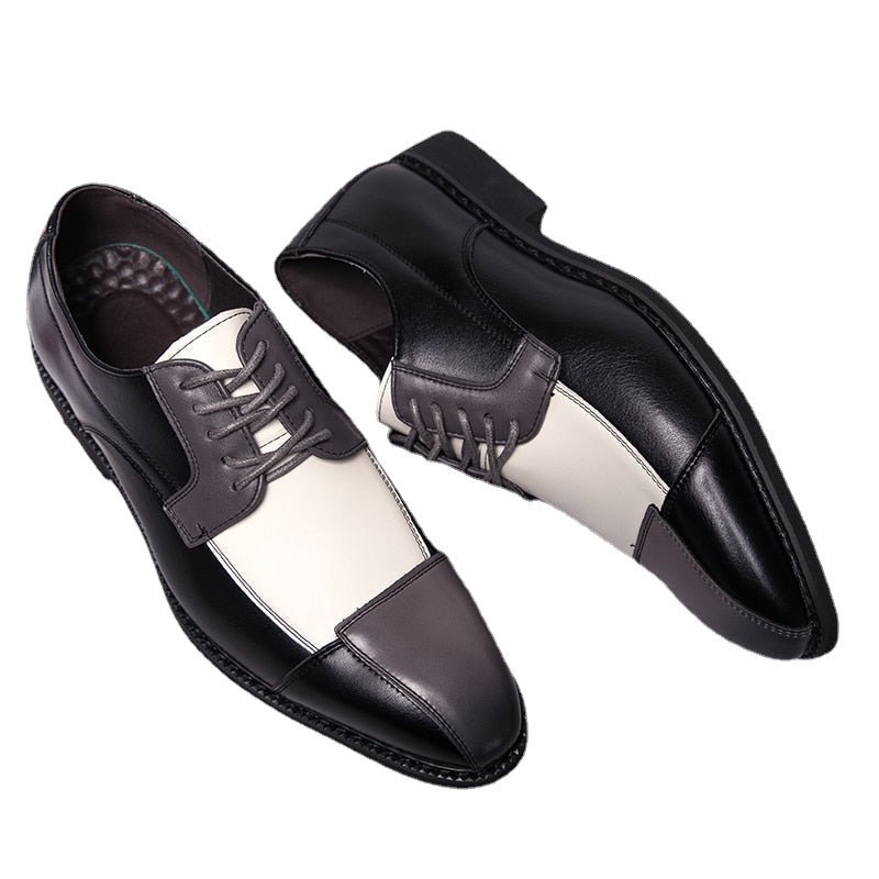 New Formal Shoes Men Office Italian Luxury Brand Mens Dress Shoes Loafers Classic Coiffeur Wedding Dress Sapato Social Masculino