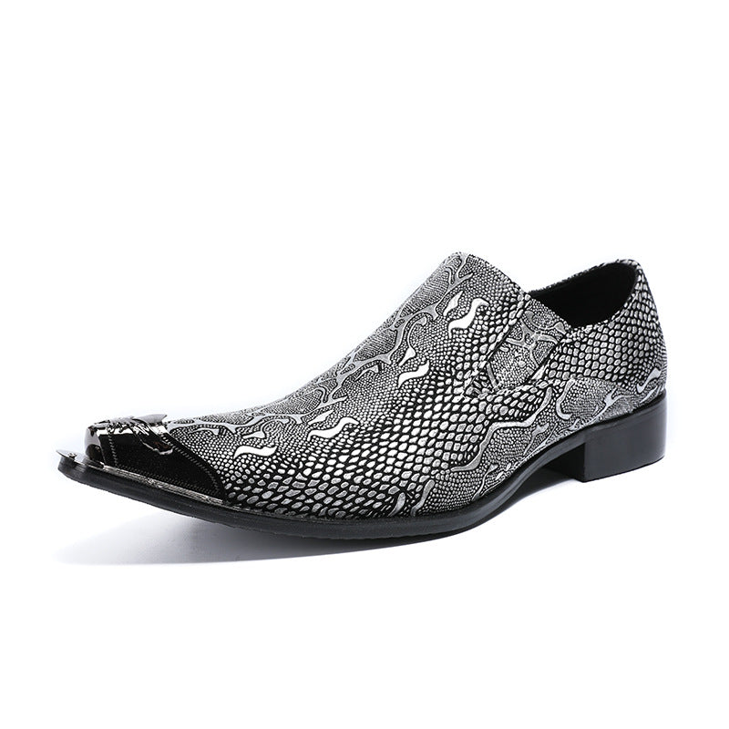 Men's Leather Casual Shoes – Business, British Style – Style 11