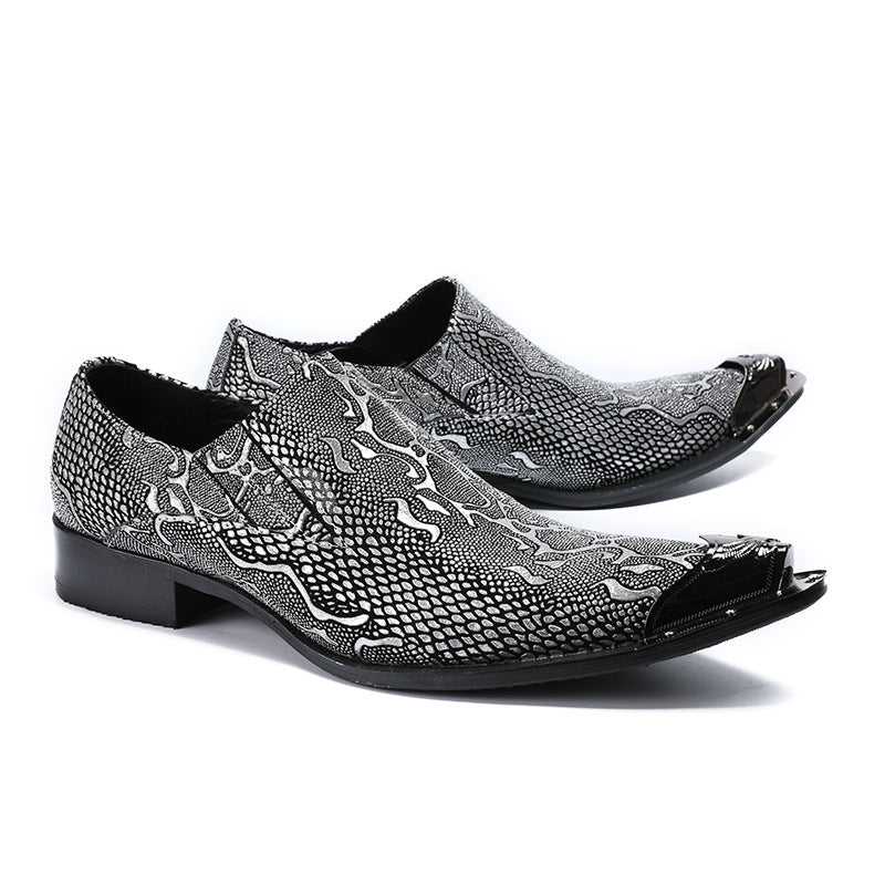 Men's Leather Casual Shoes – Business, British Style – Style 11