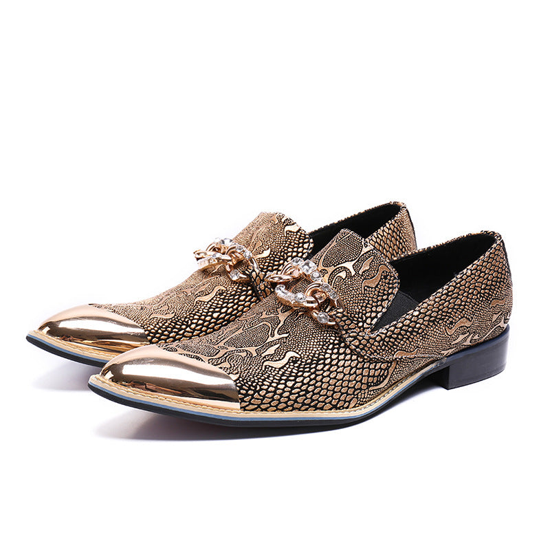 Men's Leather Casual Shoes – British Style – Style 71