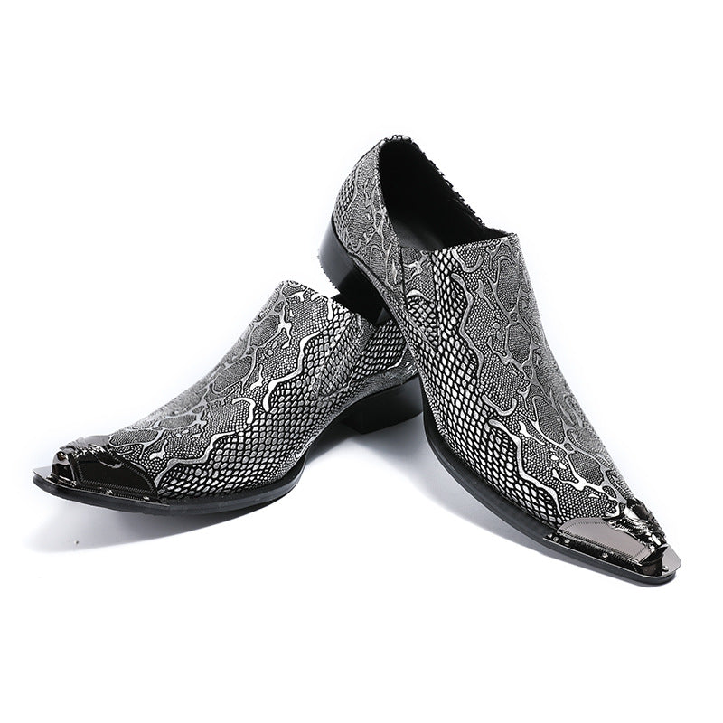 Men's Leather Casual Shoes – Business, British Style – Style 11
