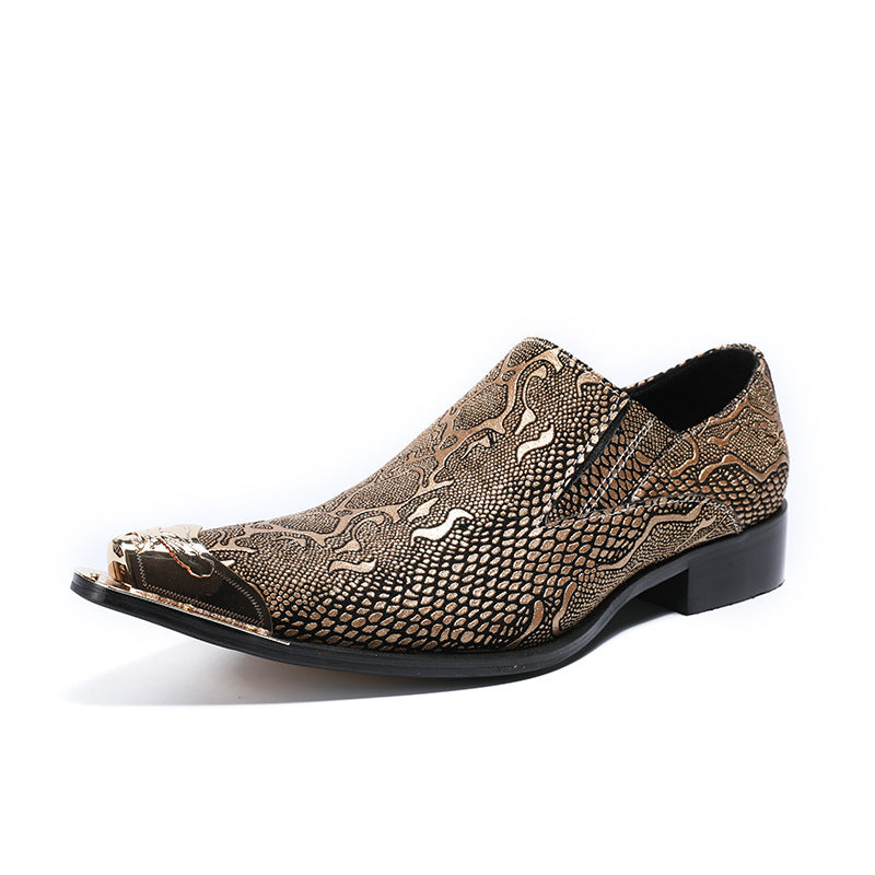 Men's Leather Shoes – Pointed Toe – Style 63