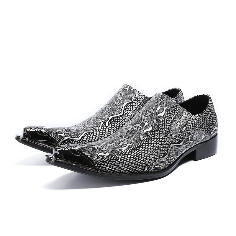 Men's Leather Casual Shoes – Business, British Style – Style 11