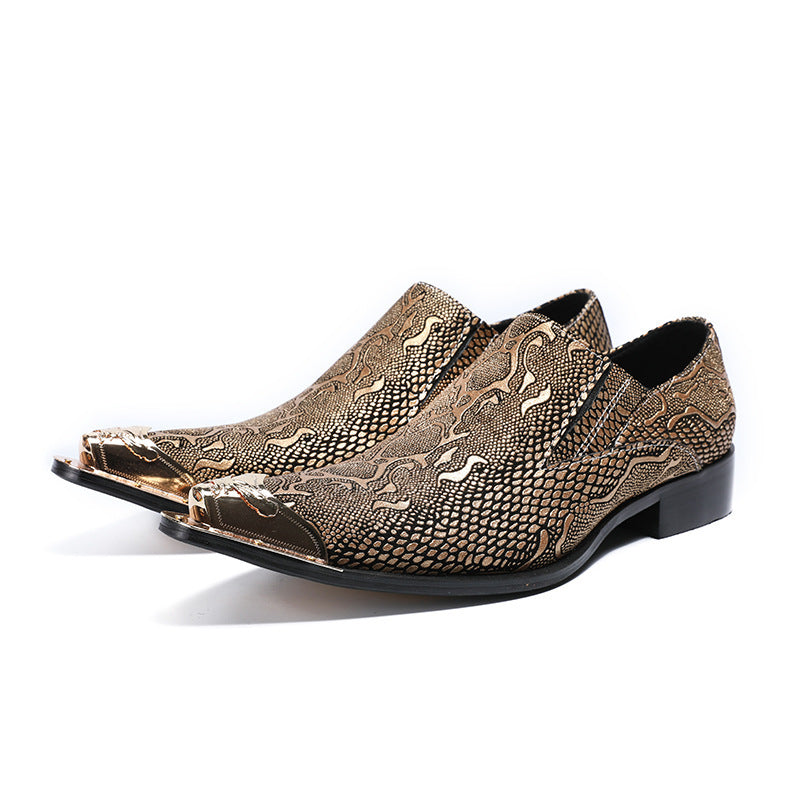 Men's Leather Shoes – Pointed Toe – Style 63