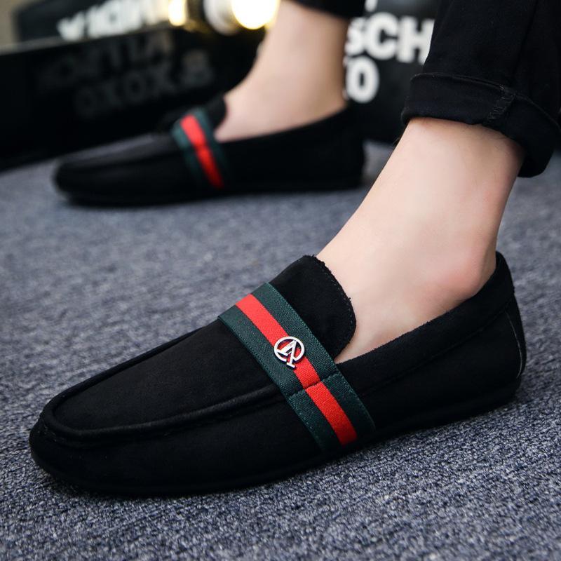 Men's Red Loafers, Style 2487