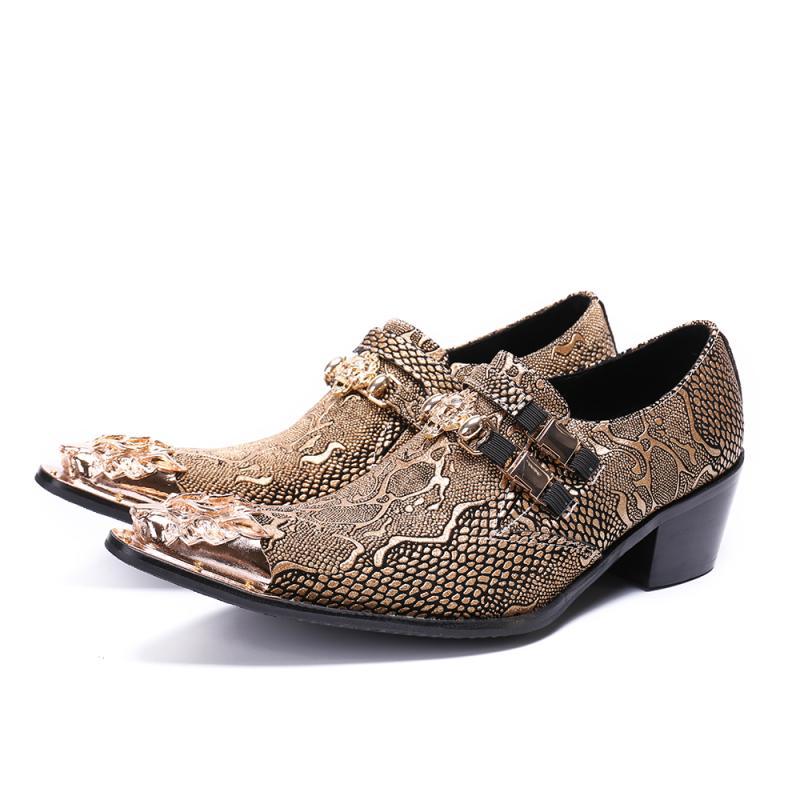 Men's Leather Casual Shoes – Pointed Toe, Breathable – Style 79