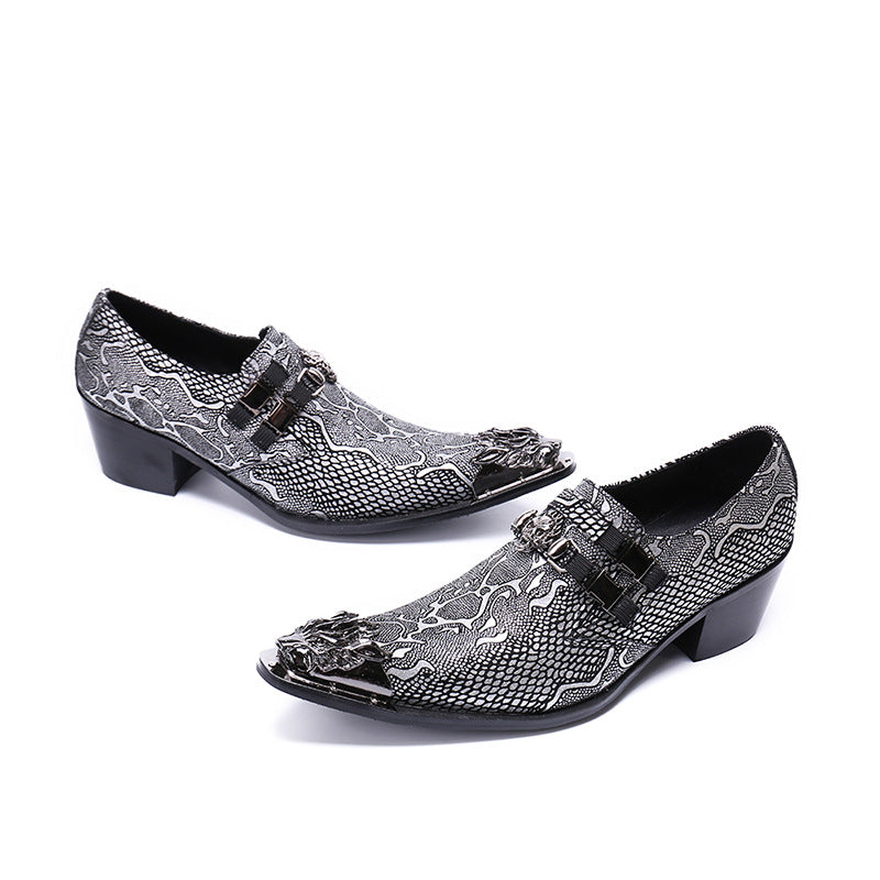 Men's Leather Formal Shoes – Pointed Toe, Business – Style 233