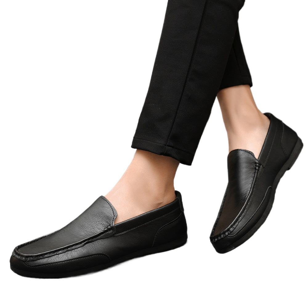 Men's Leather Loafers, British Style, Style 5239