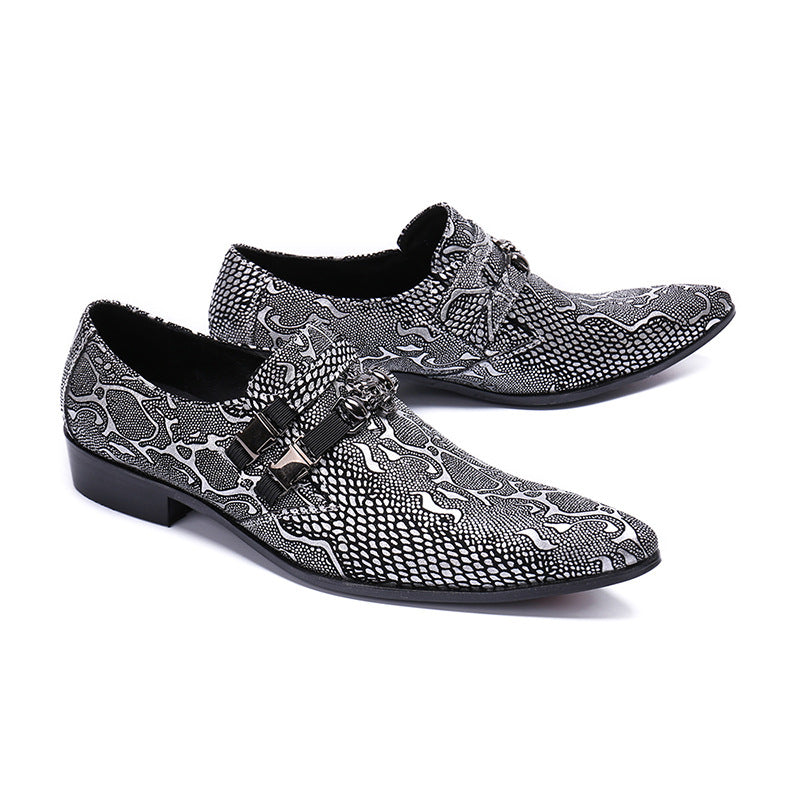 Men's Leather Casual Shoes – British Style – Style 76