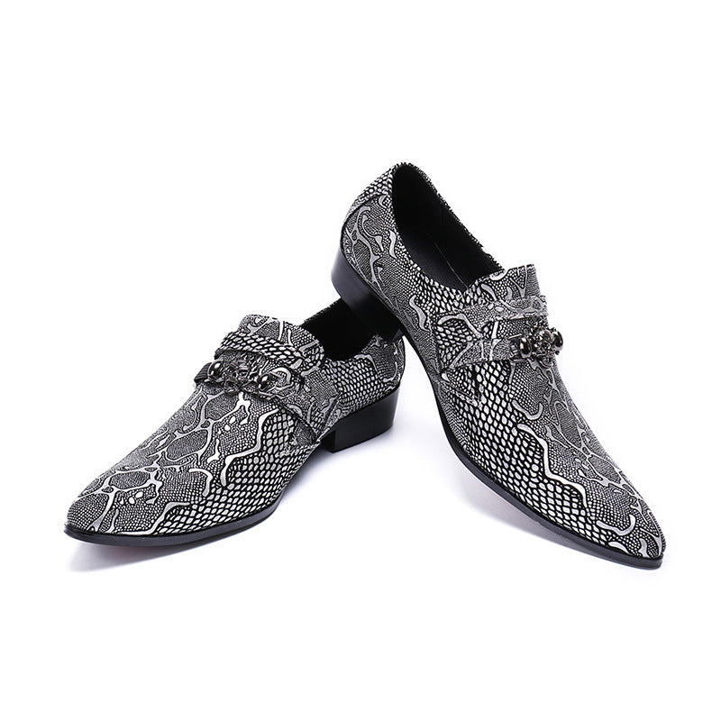 Men's Leather Casual Shoes – British Style – Style 76